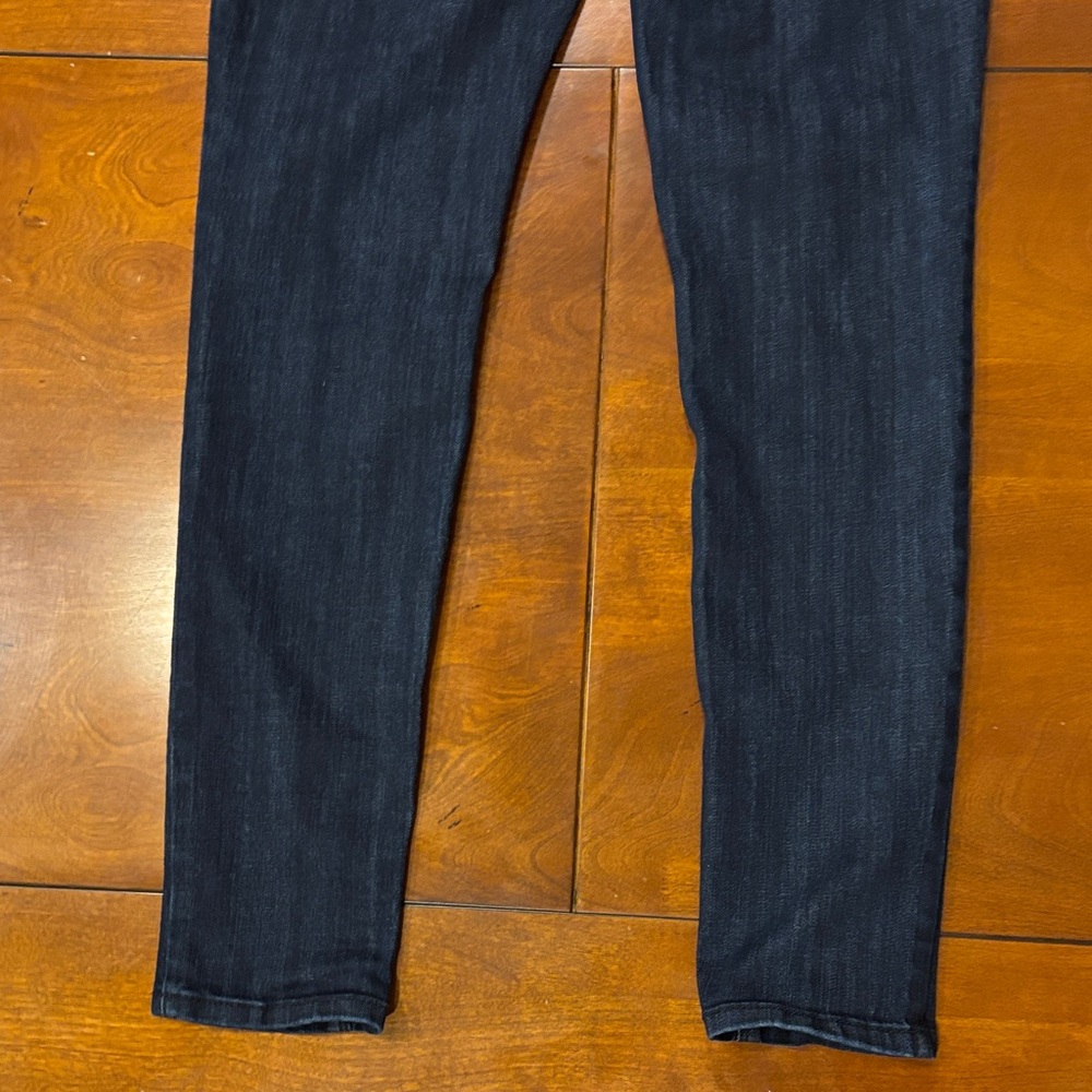 Seven7‎ Women's Deep Indigo Tummyless High Rise Skinny Jeans. Like New.  8 - Picture 12 of 13